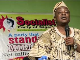 Segun Sango, Chairman Socialist Party of Nigeria