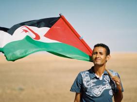A Saharawi man