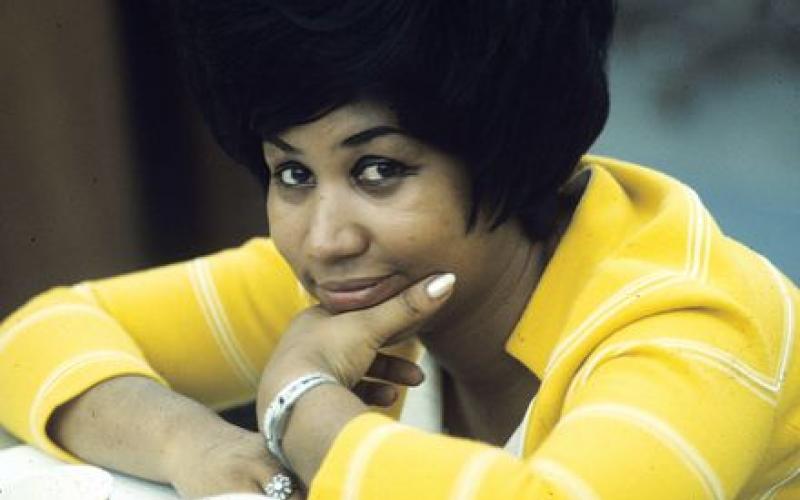 Aretha Franklin in her younger years