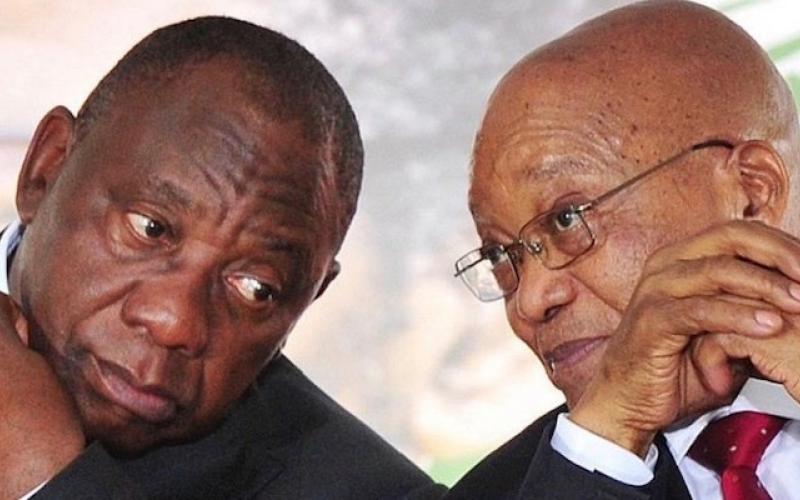 Ramaphosa and Zuma