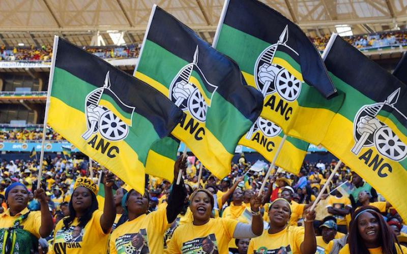 Supporters of the ANC